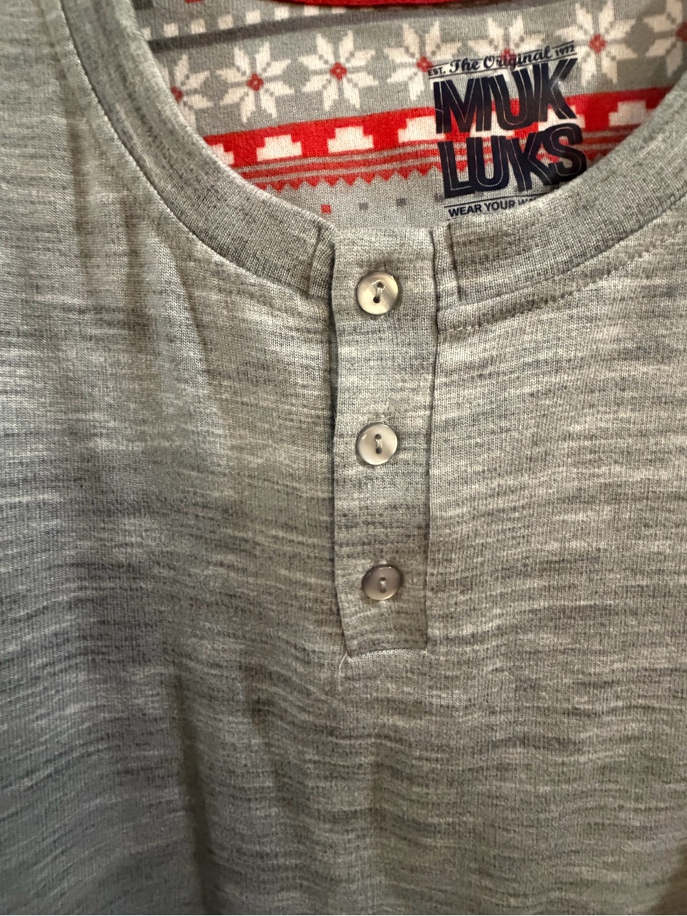 Muk Luks Men's Pajama Set - Picture 5 of 8